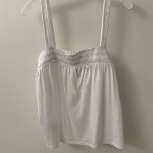 NWT: Eddie Bauer White Tank Top
